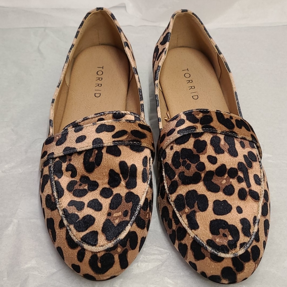 Torrid animal print loafer